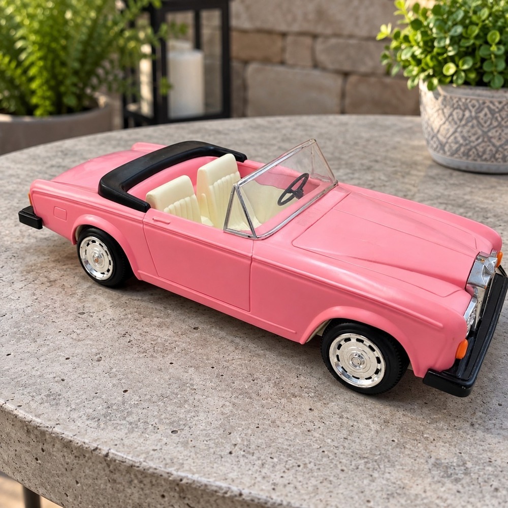 Barbie Doll Sized Vintage 1985 Zima Rolls Royce Convertible HONG KONG CUSTOM